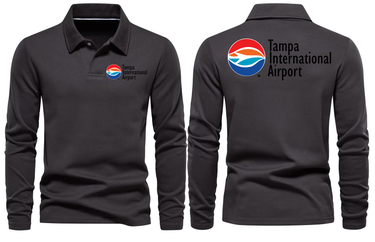 TAMPA AIRPORT LONG SLEEVE POLO